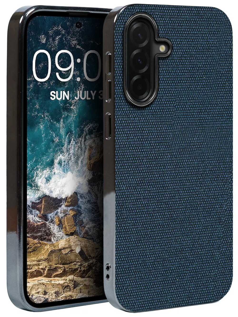 Дизайнерский чехол для SAMSUNG A36 / A56 с мягкой тканевой поверхностью