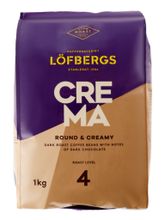 Кофе в зернах Lofbergs Crema 1 кг x 2 шт