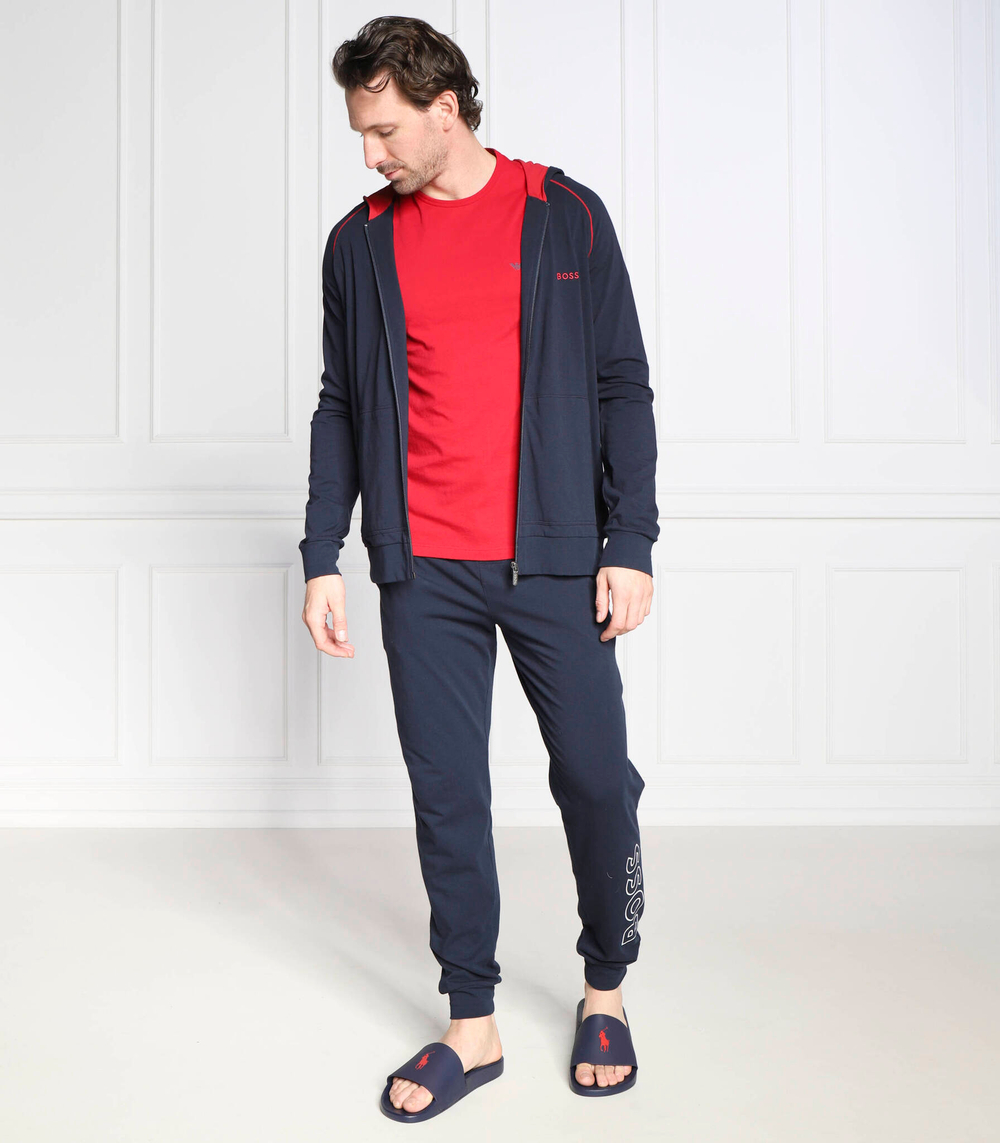 Худи mix&match jacket h BOSS BLACK - темно-синий(50469581)