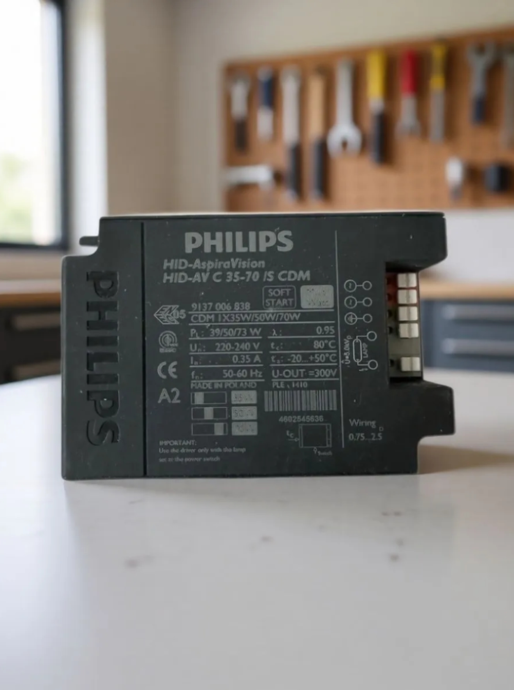 Пускорегулирующий аппарат для МГЛ ЭПРА PHILIPS HID-AspiraVision HID-AV C 35-70/S CDM