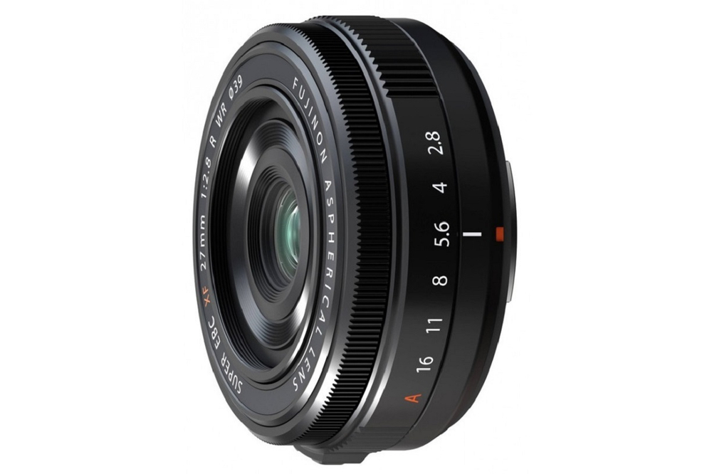 Fujinon XF 27mm f/2.8 R WR, черный