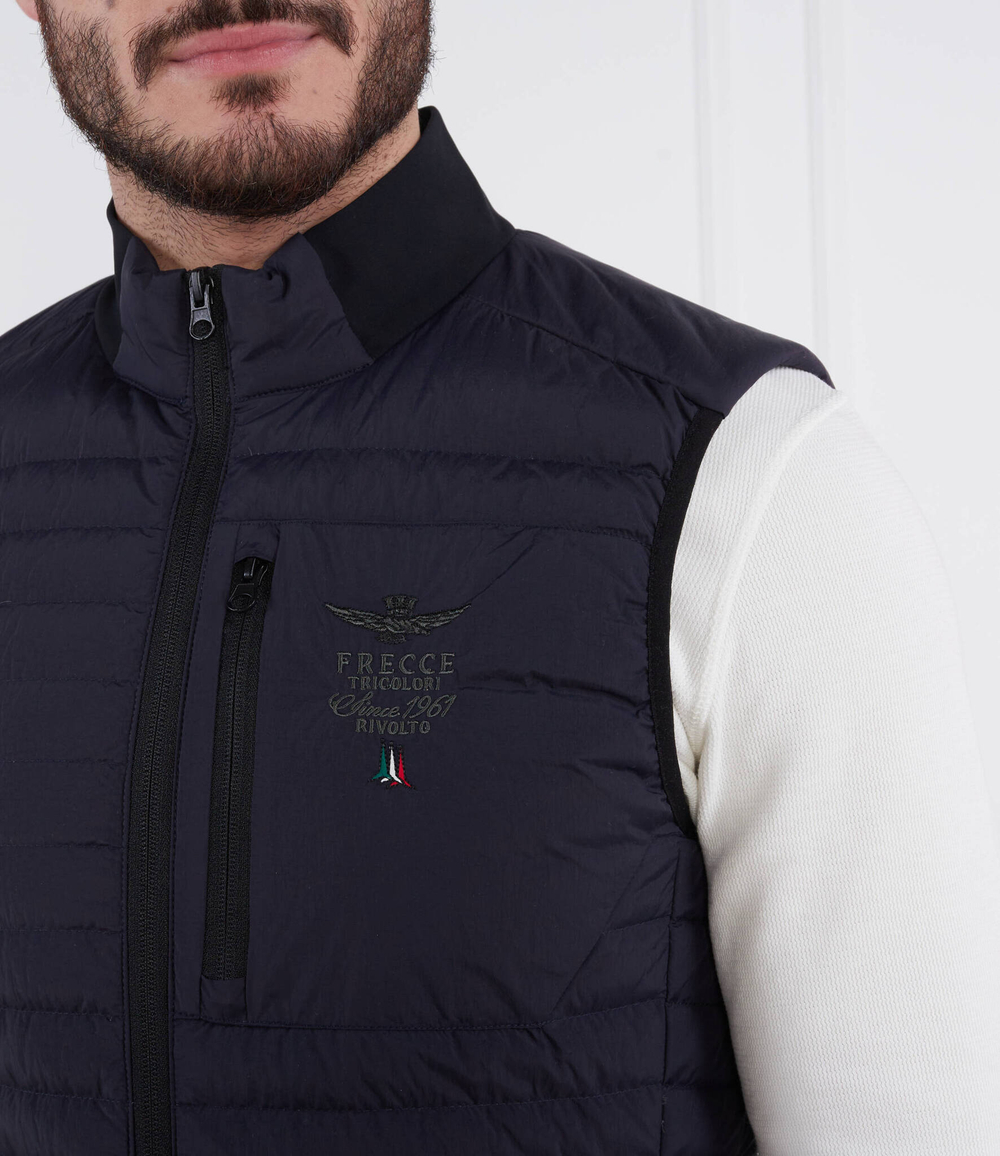 Пуховая безрукавка Aeronautica Militare - темно-синий(AB2066CT3077)