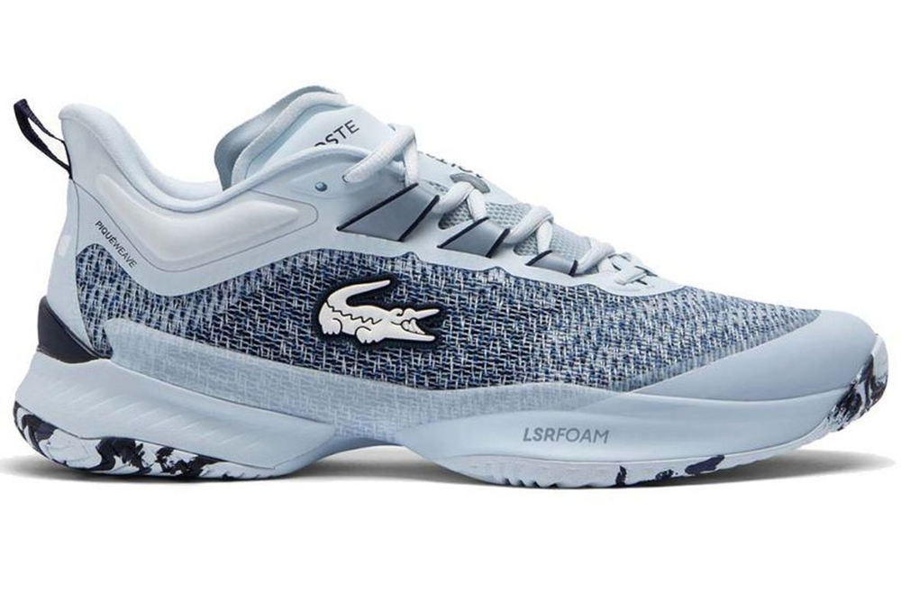 Мужские кроссовки теннисные Lacoste Sport Medvedev AG-LT23 Ultra - небесный