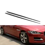 Карбоновые боковые юбки для Jaguar XE 2015-2018 Ягуар