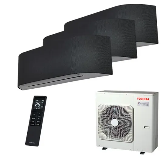 Мультисплит система на 3 комнаты Toshiba RAS-B10N4KVRG-E x 2 + RAS-B13N4KVRG-E / RAS-3M26G3AVG-E
