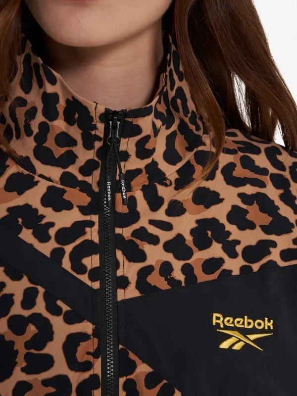 Ветровка женская REEBOK ANIMAL PRINT VECTOR TRACK JACKET