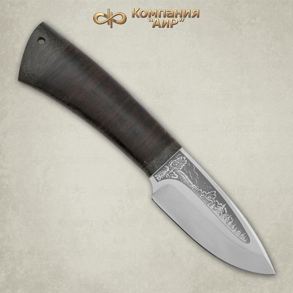 Нож АиР Добрый (кожа, 95х18)
