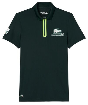Мужское теннисное поло Lacoste Unisex Rolex Paris Masters Edition Мячboy - sinople green