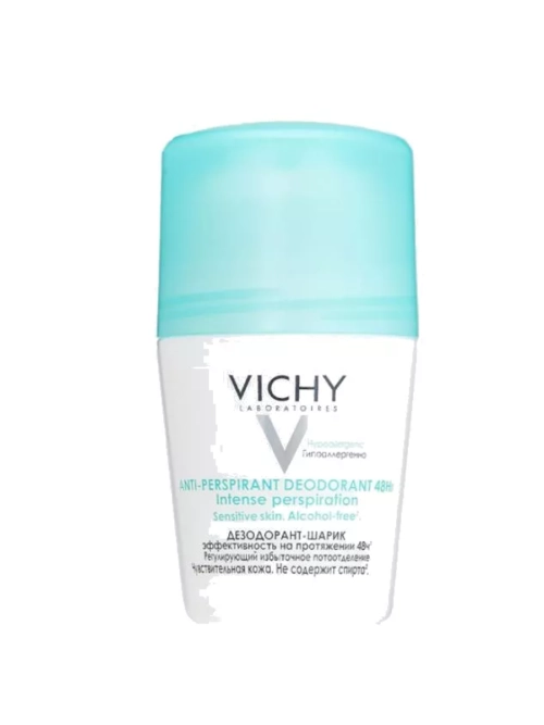 Vichy Anti-Perspirant Treatment 48H Дезодорант-спрей 48 ч при инт потоотделении (зеленый)