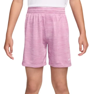 Шорты для мальчика теннисные Nike Kids Dri-FIT Multi Big Training - playful pink/pink rise/white