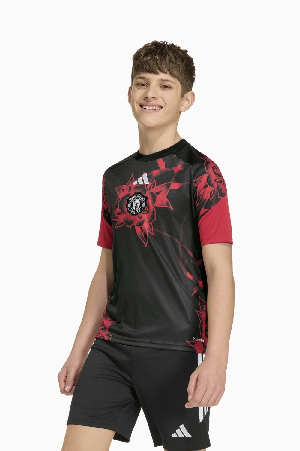 Футболка adidas Manchester United 26/27 Pre-Match Junior - красный