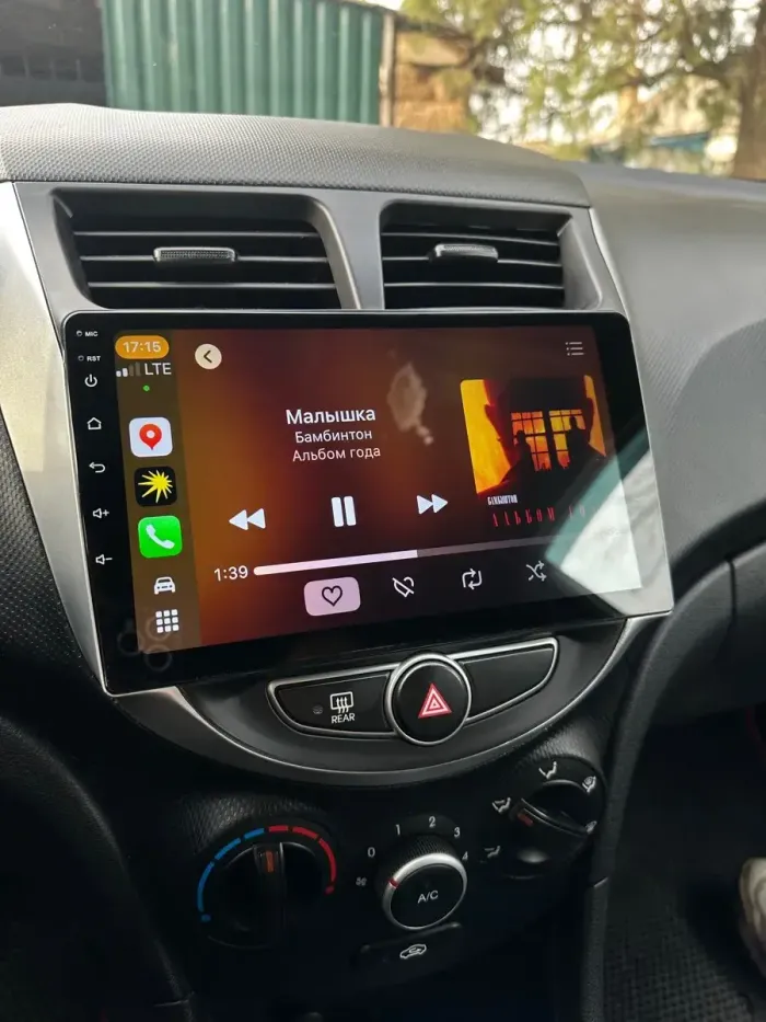 Магнитола для Hyundai Solaris 2010-2016 - AK476R9-MTK-LTE Android 10, SIM-слот