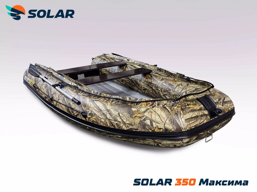 Лодка надувная моторная solar-350 к (максима)