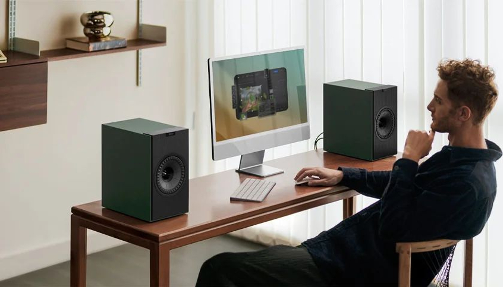 Полочная акустика KEF CODA W NICKEL GREY EU (SP4072A2AA)