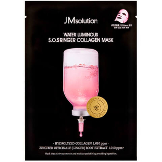 Тканевая маска с коллагеном и пептидами JMSOLUTION Water Luminous SOS Ringer Collagen Mask