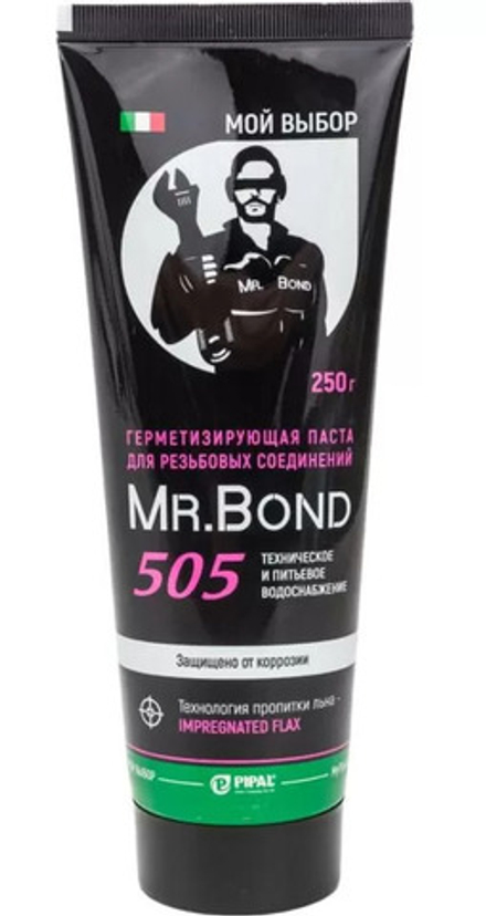 Паста герметизирующая для пропитки льна, туба, 250 г QS® Mr.Bond® 505