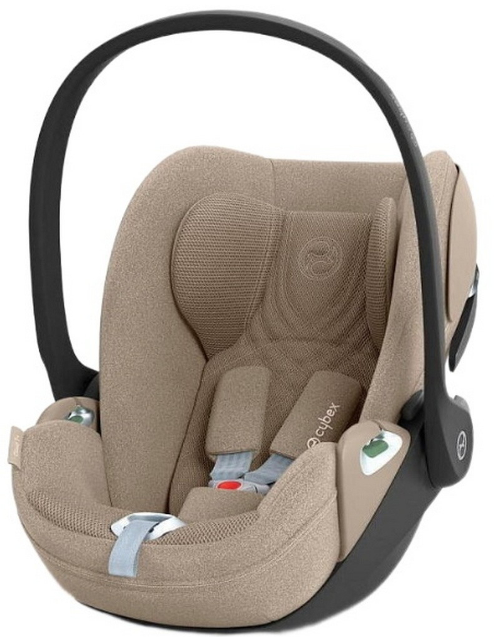 Коляска Cybex Priam IV Rosegold complete Cloud T Cozy Beige Plus Base T 3 в 1 Leaf Green