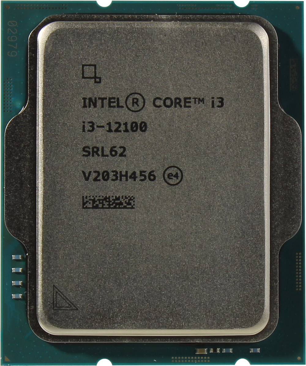 Процессор CPU Intel Core i3-12100 LGA1700