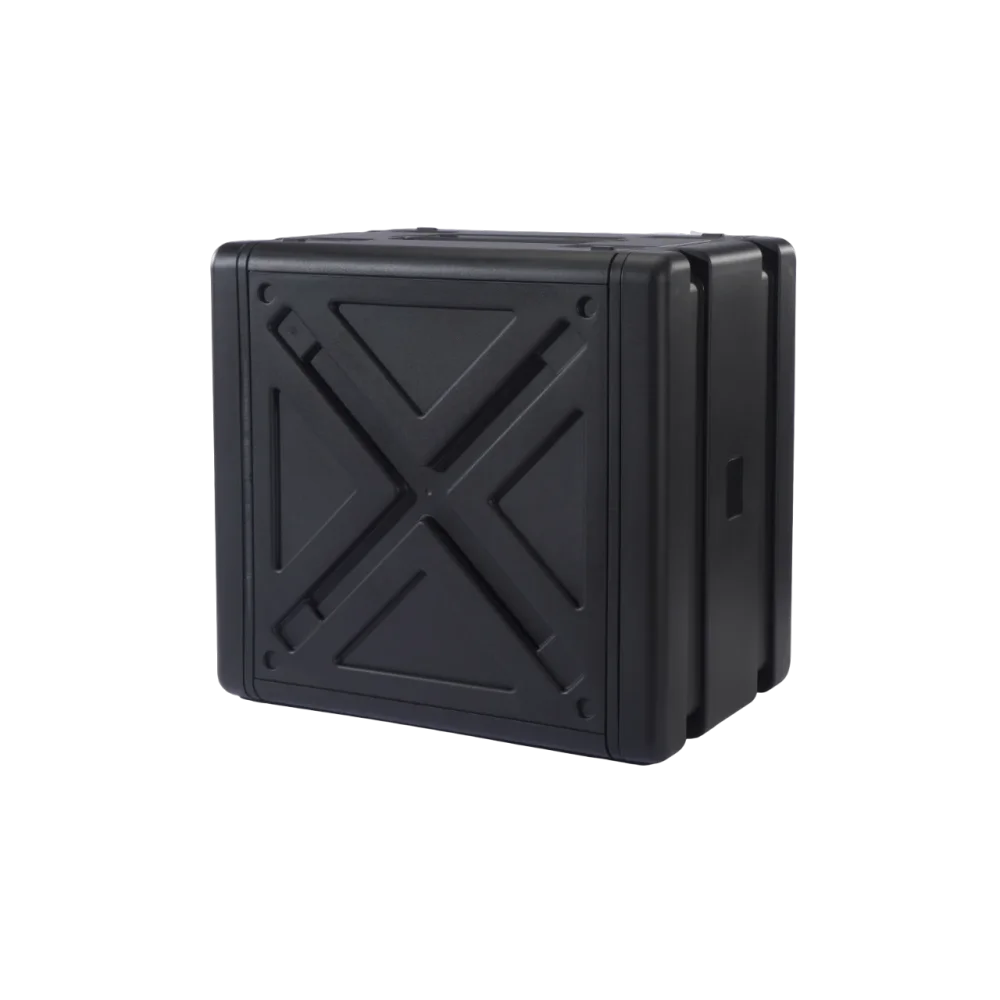 Ударопрочный пластиковый Рэковый кейс 8 юнитов KZCASE@RACK8U
