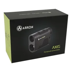 Лазерный дальномер ARKON AXIS 800 / Аркон АКСИС 800 - фирменная упаковка, вид вполоборота