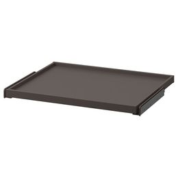 Полка выдвижная IKEA KOMPLEMENT (КОМПЛЕМЕНТ), Темно-серый, 75x58 см