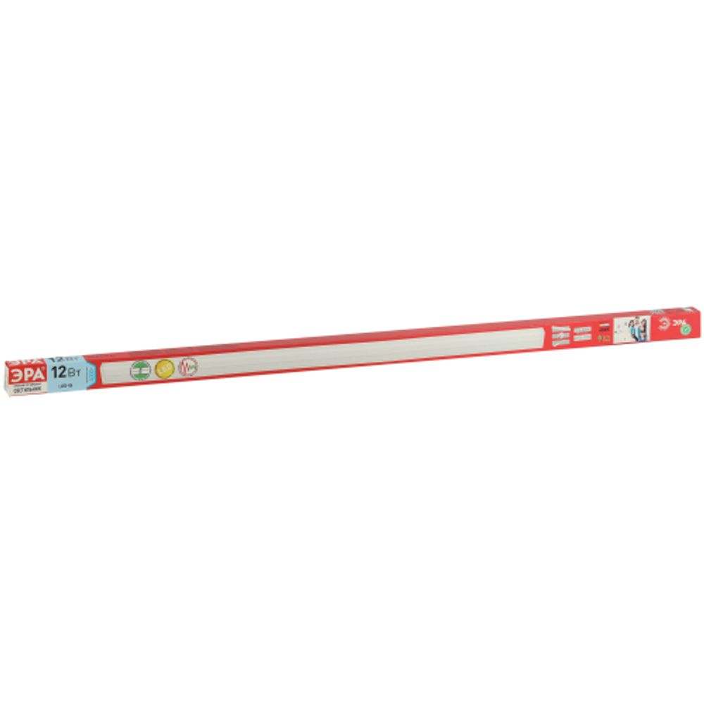Линейный светодиодный светильник ЭРА RED LINE LLED-04-0-40K-012 12Вт 4000K L857мм | Бытовые светодиодные линейные светильники