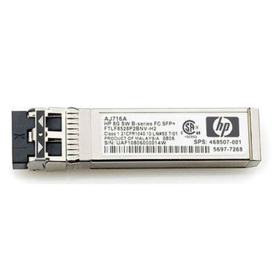 Трансивер HP 8Gb 850nm SWL B-Series FC SFP+ AJ716A