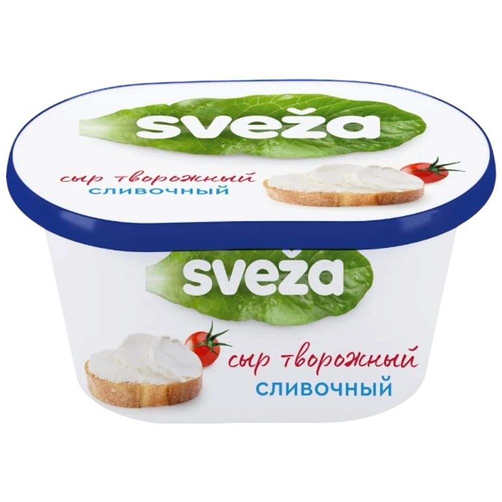Сыр творожный Савушкин Sveza 60% 350 г Сливочный