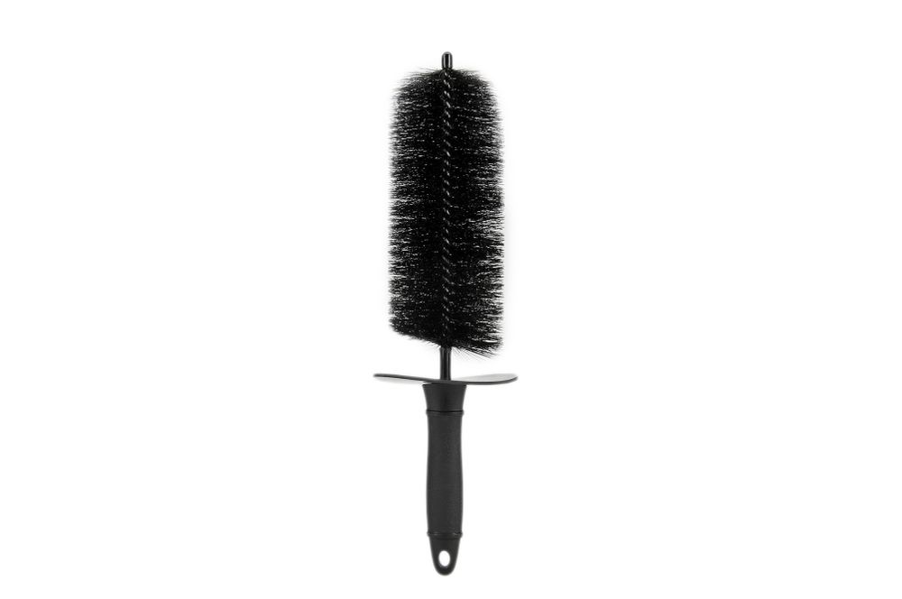 Glosswork Wheel Brush Black Щетка - Ершик для мойки дисков черный нейлоновый ворс, GWWB-4410 Glosswork Wheel Brush Black Щетка - Ершик для мойки дисков черный нейлоновый ворс, GWWB-4410