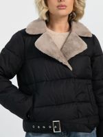 Куртка Дерзкая девчонка (черная) Б16489-4М LT Collection