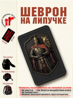 Шеврон "Александр Невский. Бронзовый щит." dtf
