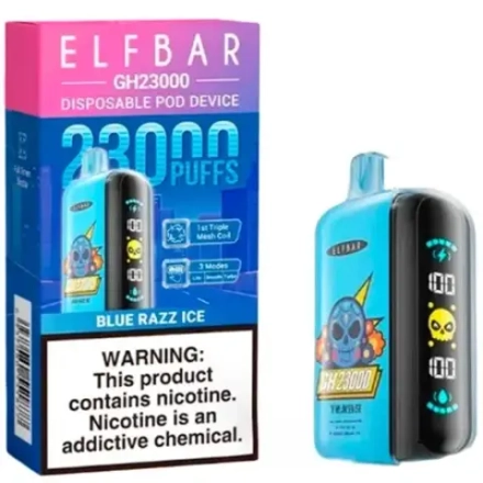Elf Bar GH23000 - Blue Razz lce (5% nic)