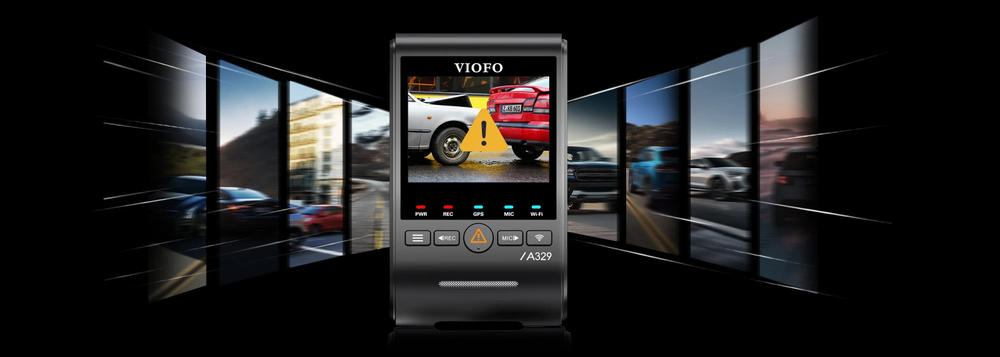 Viofo A329S 2CH с GPS, WIFI и двумя камерами