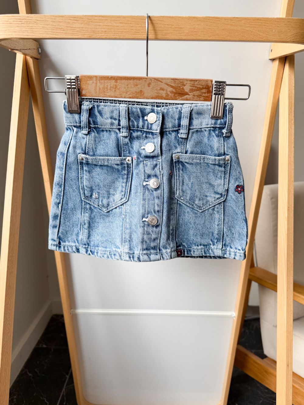 Джинсовая юбка Zara, 86