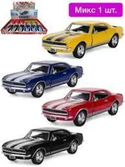 Машинка металлическая Kinsmart 1:38 1967 Chevrolet Camaro Z/28 (Шевроле Камаро) KT5341D