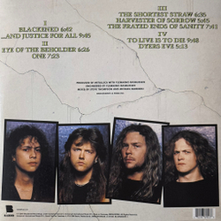 Виниловая пластинка Metallica - ...And Justice For All 2LP