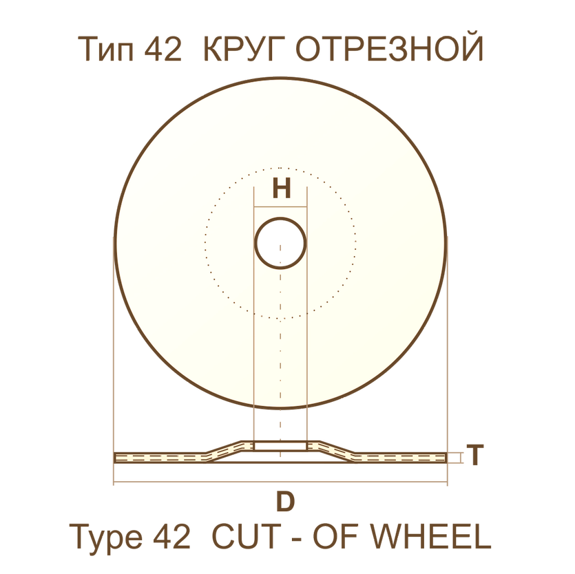 Круг отрезной армированный 180х3х22,23 P24