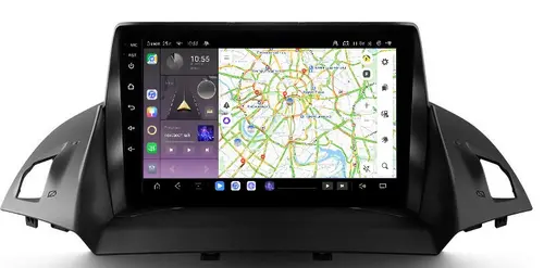 Магнитола для Ford Kuga 2 2013-2019 - Kuberg QLed, Android 13, Быстрейшая, CarPlay, SIM-слот