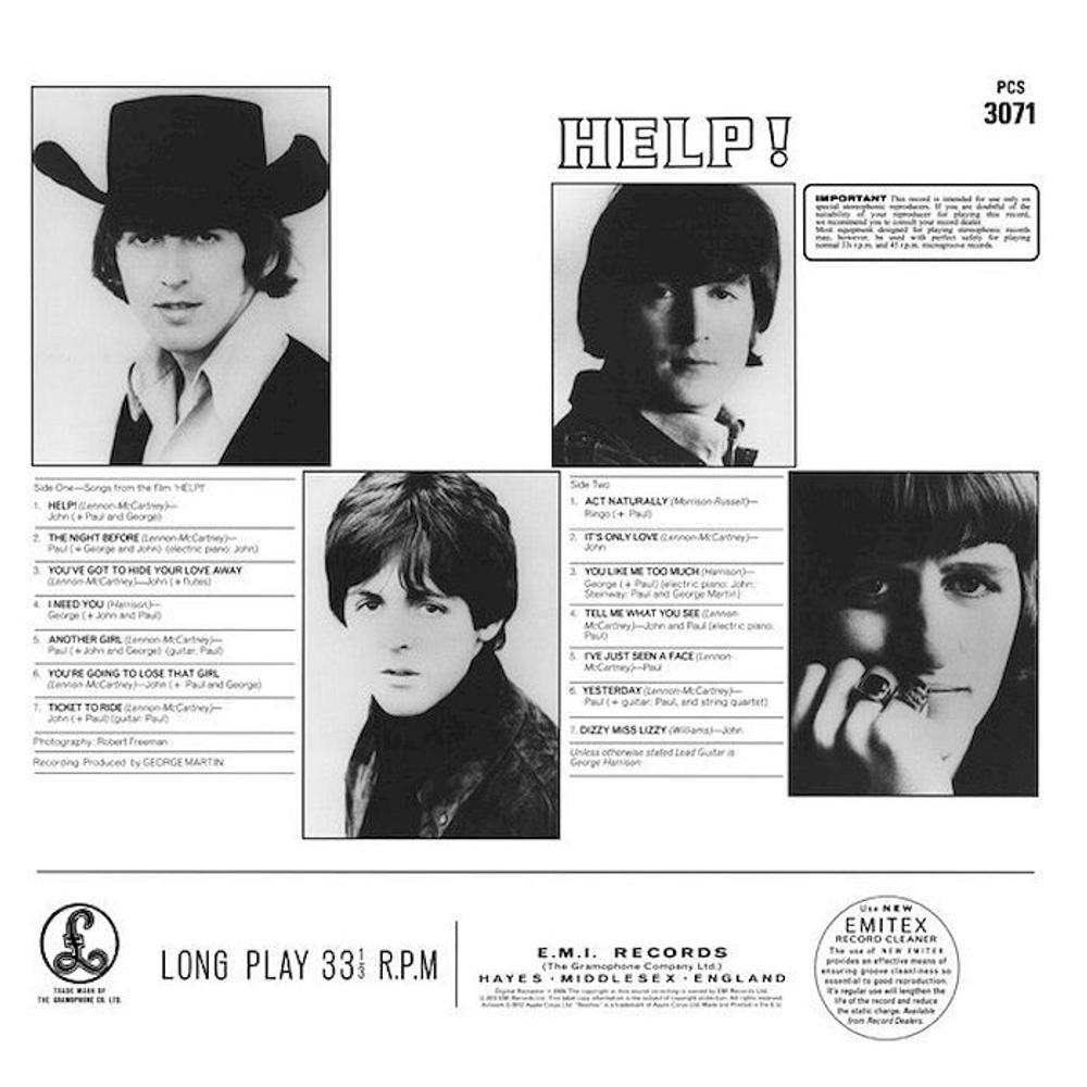 The Beatles — Help! (LP)