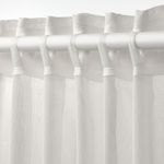 Штора IKEA ANGSFRYLE (АНГСФРАЙЛ), Белый, 300х250 см
