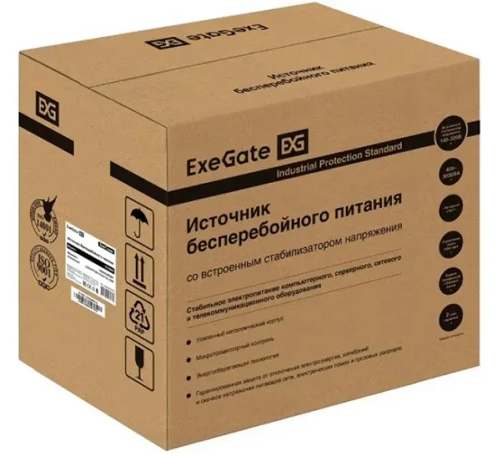 Комплект Exegate SZ-5000.LCD.AVR.2SH.1C13.T.RJ.USB