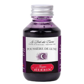 Чернила во флаконе Herbin 100 мл Poussière de lune темно-фиолетовые (17048T)