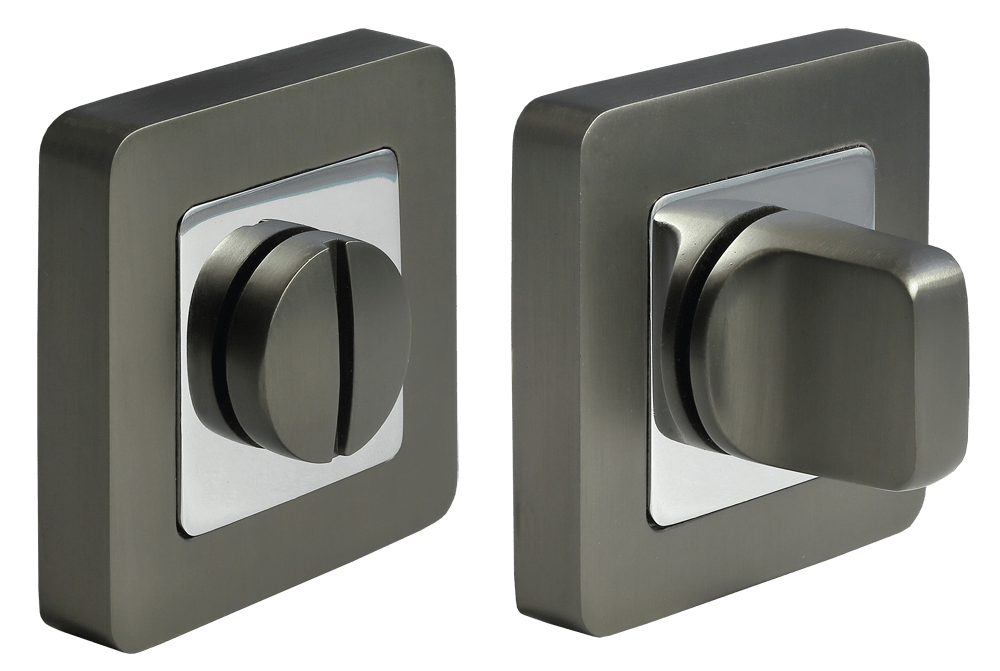 Завертка сантехническая MORELLI MH-WC-S55 GR/PC Цвет - графит/полированный хром