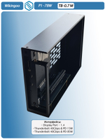 Внешний корпус Wikingoo P1-78W. Thunderbolt 3/4, USB4.