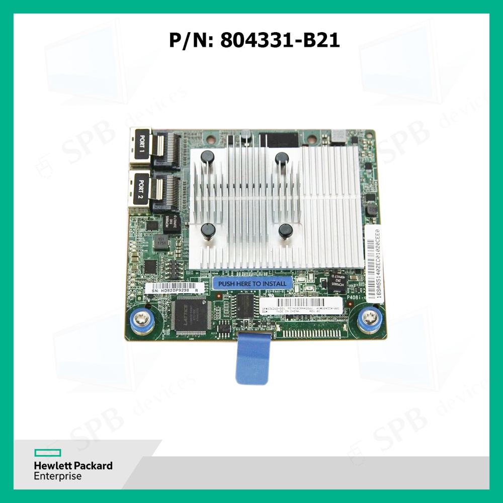 Контроллер HPE Smart Array P408-a SR Gen10 2GB 12G SAS Controller HPE 804334-001 836260-001 G10 Smart Array HPE 804331-B21