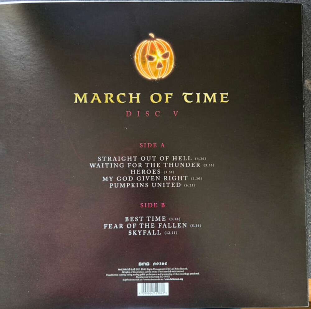 Helloween / March Of Time: The Best Of 40 Years (Limited Edition)(Coloured Vinyl)(5LP)