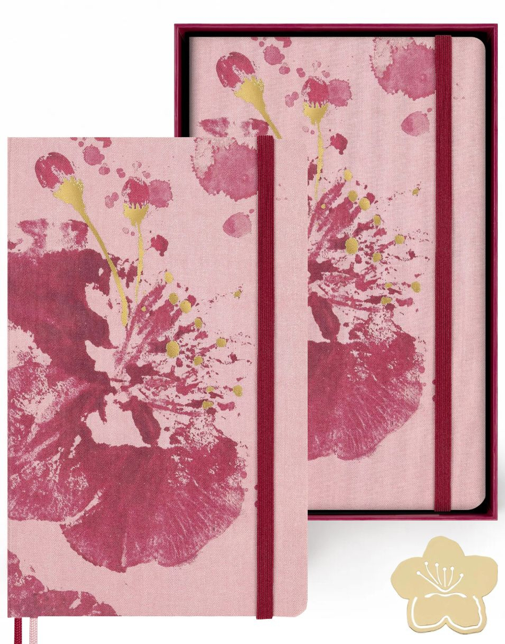 Блокнот нелинованный Moleskine LIMITED EDITION SAKURA Large (13x21см) в подарочной коробке