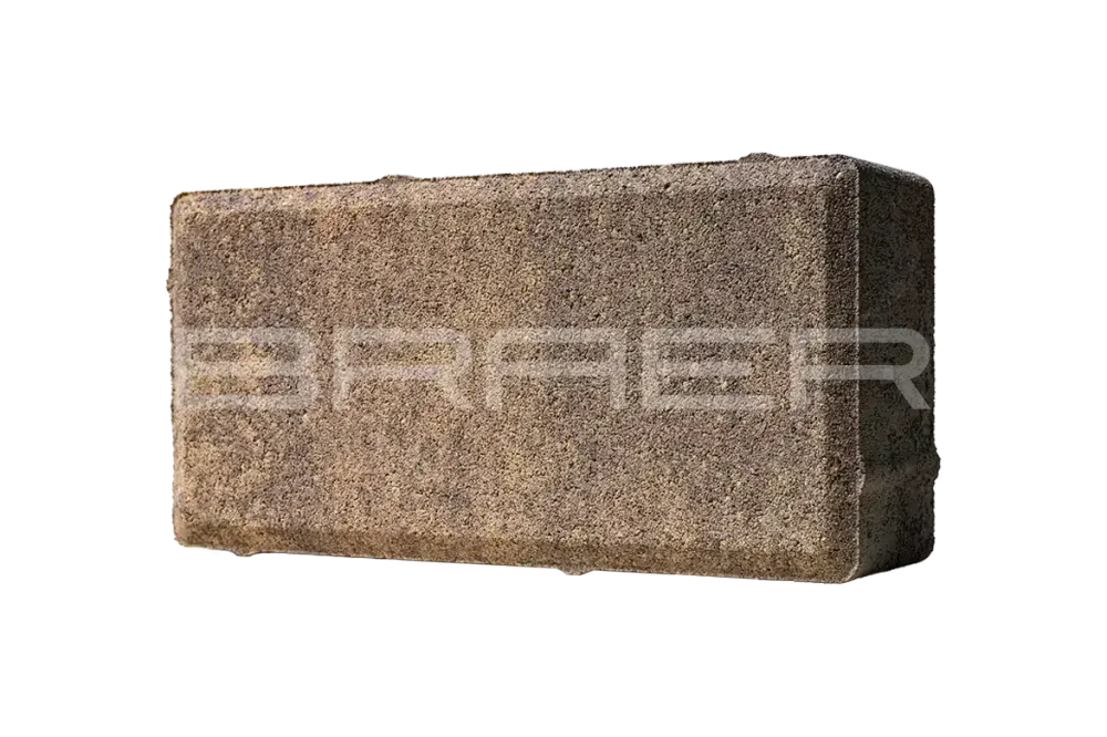Тротуарная плитка Braer Прямоугольник, Color Mix Прайд, 40 мм