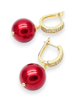 91003618 Серьги Selena Pearls