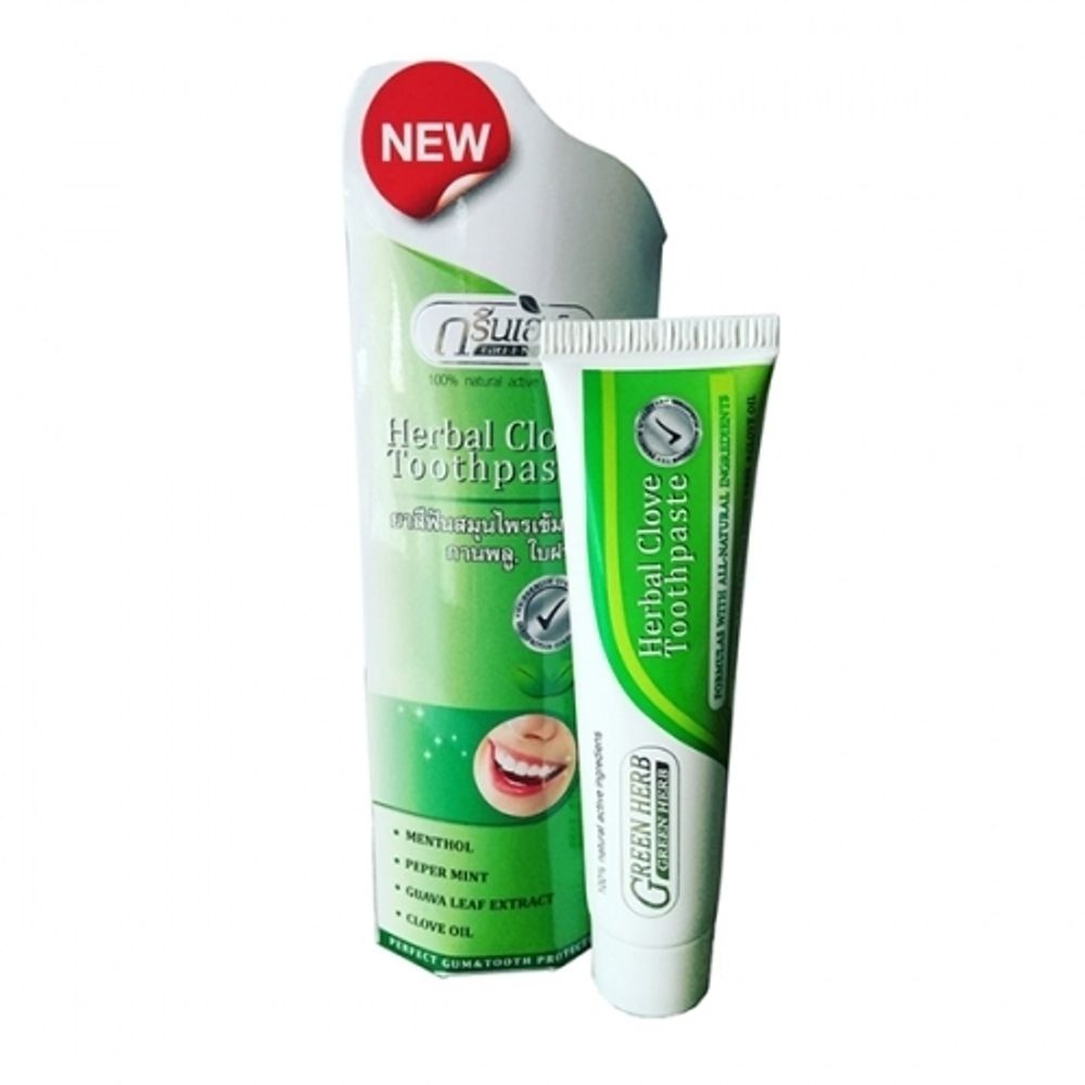 Зубная паста Green Herb Растительная, 30 г